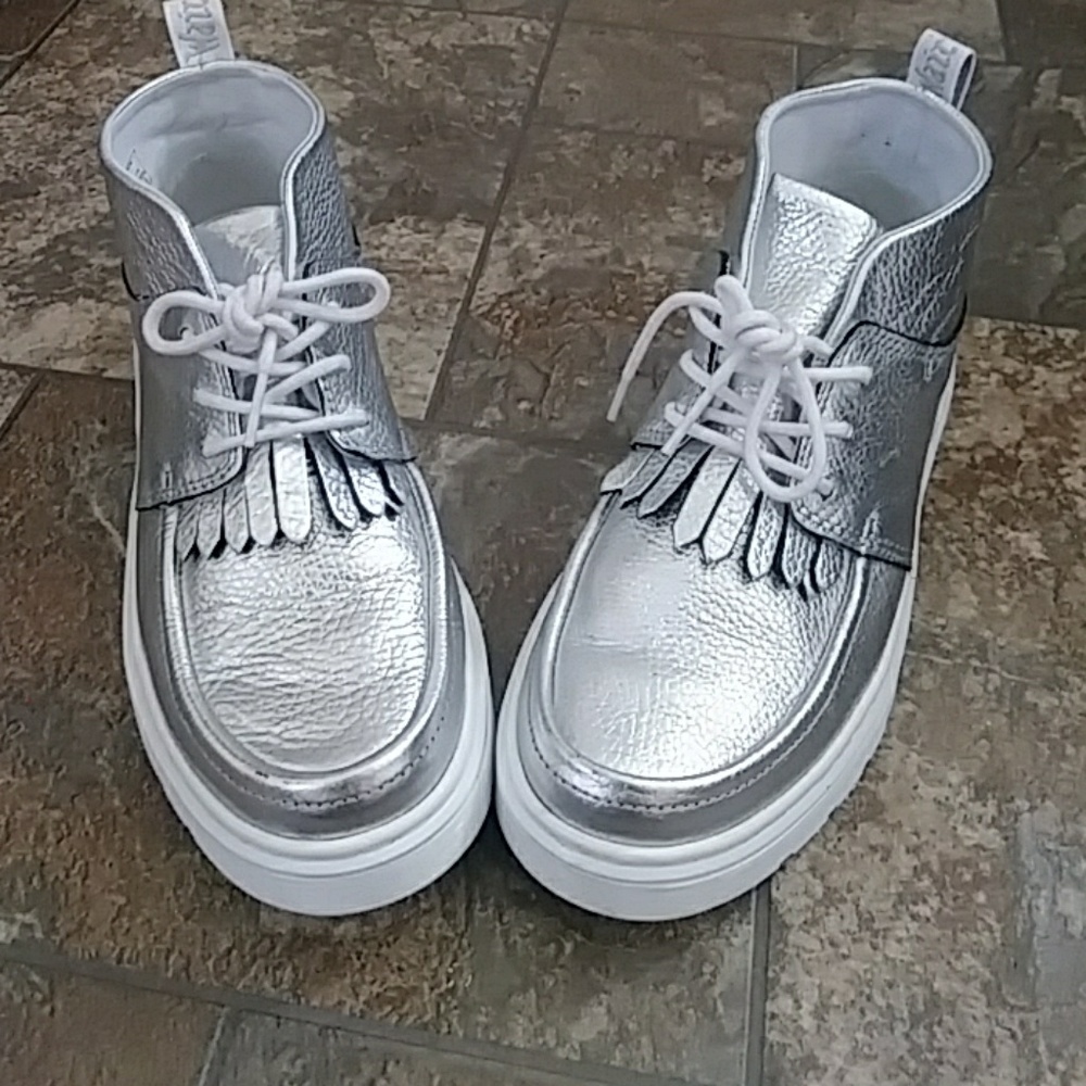 Dr. Marten Silver Chukka Boots